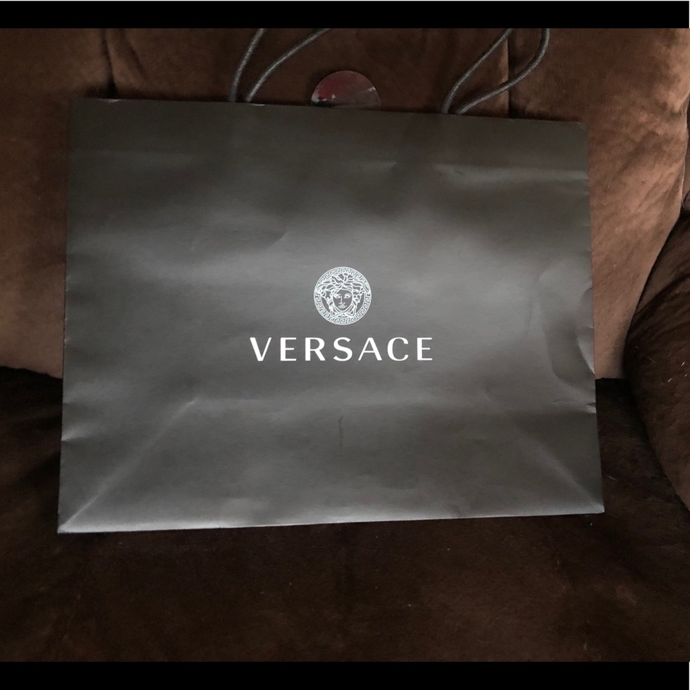Versace shopping bag only.
